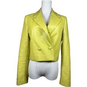 7-for-all-mankind Women's Yellow Jacket